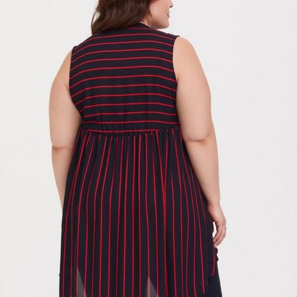 Torrid Lexie Georgette Tunic - Picture 3 of 6